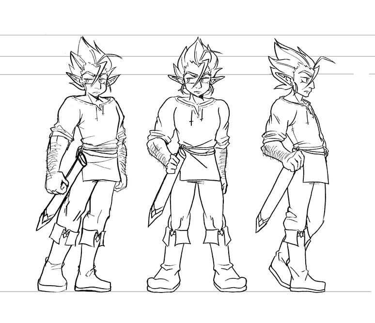 Calamity and the Hero - Calem Turnaround
