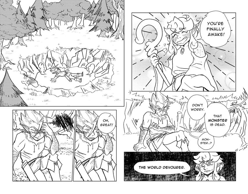 Calamity and the Hero pages 1-2